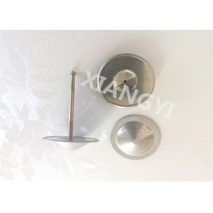 ISO9001 Dome Cover Cap With Metal Clips Inside For Marine Insulation Weld Pins