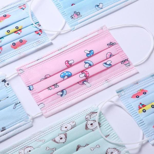 Printed Spunlace Non Woven Fabric Material Various Pattern Customized For Face