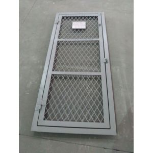 Single & Double Opening Wire Mesh Fence Door 8 mm Thickness