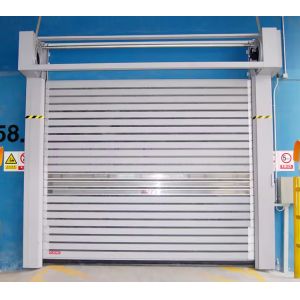 PLC Controlled Speed Spiral Door Aluminum Alloy Build 0.8m/s Opening Speed Metal