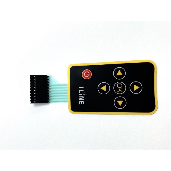 Conductive Silver Ink Printing Tactile Membrane Switch For WIFI Telecommunicatio
