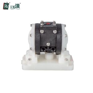 Wholesale Vacuum Air Double Diaphragm Pump Manual 1/4&quot; Pp Corrosive Liquid Conveying from china suppliers