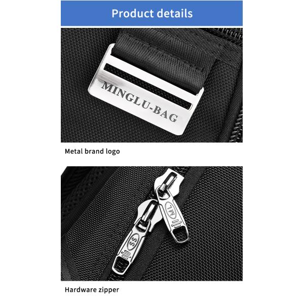 Factory New functional USB outdoor sport wholesale custom travel hiking student backpack bag laptop backpack