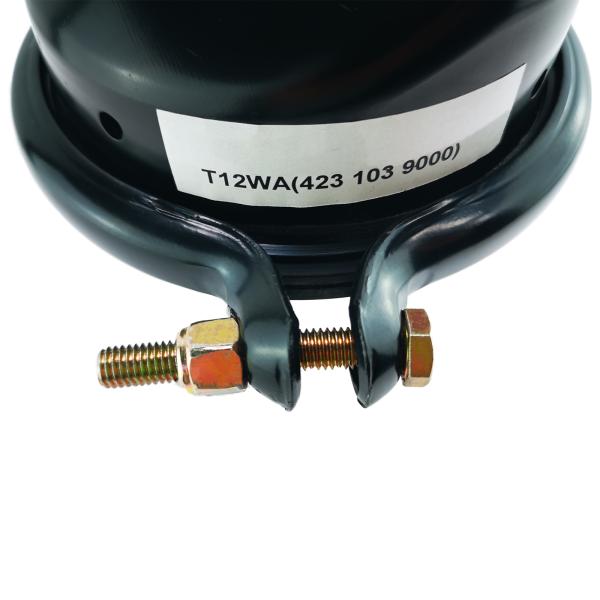 75mm Stoke Single Diaphragm SPHC Air Service Brake Chamber 1MPa