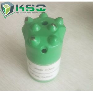 11 Deg Taper Button Drill Bit For Rock, Hex 22 Rod, Forging Processing Type