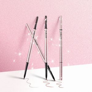 Sweat Proof Liquid Eyeliner 1.5mm Ultra Slim Eyebrow Pencil With Brush