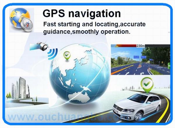 Ouchuangbo Universal Car DVD GPS Navi Multimedia Touch Screen Video Audio Player Bluetooth Automobile OCB-6209