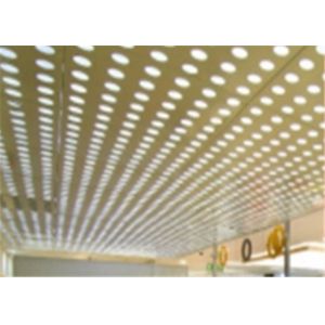 Wholesale Security Ceilings MS Perforated Metal Mesh Sheet Back Light With PVC Coating from china suppliers