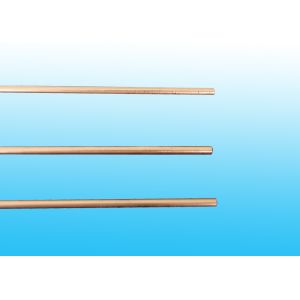 Low - Carbon Coating Copper Pipes For Chiller Passed ISO9001