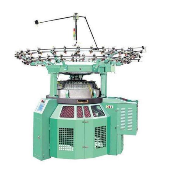 Gauge 22G - 28G Industrial Circular Knitting Machines , Computerized Jacquard