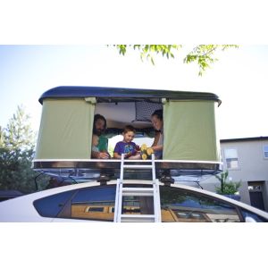 Buy cheap New design High quality single layer fiberglass Hard Shell Roof Top Tent from wholesalers