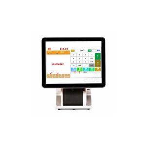 HD Display All In One POS Terminal Super Thin Slim Compact Structure Low Noise