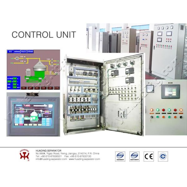 Customized Self-cleaning Disc Stack Separator Centrifuge with High Centrifugal Force for Factory Use