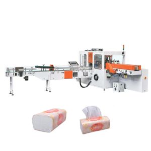 Maintainable Changeover Facility Tissue Paper Packaging Machine CPP Film