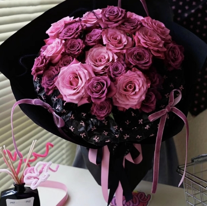 Butterfly Printed Snow Pear Paper , Many Colors Flower Wrapping Paper