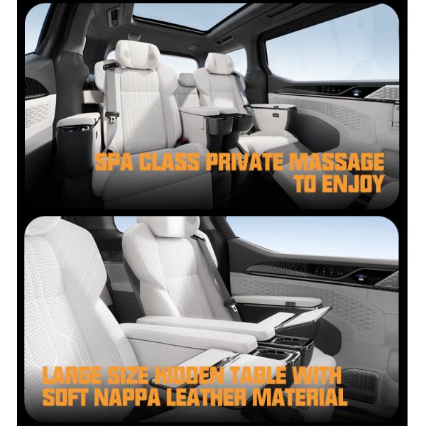 2023 2024 Electric Car Geely EV Zeekr 009 MPV WE ME 702KM 822KM Zeeker MPV 009 Ultra-long Electric Vehicle Car Eco-friendly