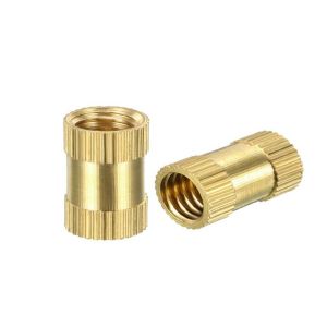 M3 M4 12.9 Carbon Steel Yellow White Zinc Plated Zn Insert Nut With Shoulder