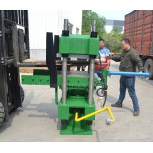 ISO Rubber Vulcanizing Press Machine With Top Mold Sliding Pathway