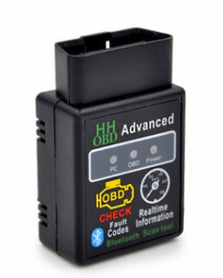 Quality Mini ELM327  V1.5 PIC18F25K80  OBDii elm327 EOBD Bluetooth Car Diagnostic Scanner Reader Tool black for sale