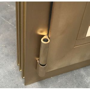 OEM Golden Brass Cylinder Lock Fade Resistant For Window Decoration