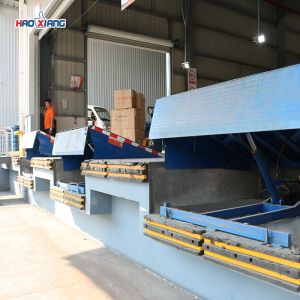 20T Warehouse Fixed Hydraulic Dock Leveler Hydraulic Dock Ramp