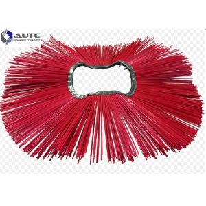 Tractor Mounted Snow Sweeper Brush Angle Broom Brushes Multi Color OEM