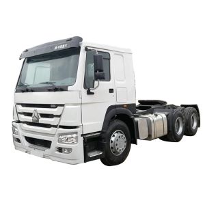 China 336HP 371HP Used Howo A7 420 Tractor Head HW76 Trailer Truck on sale