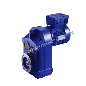 Wholesale F97 F107 F127 Parallel Shaft Helical Gear Reducer with 220V 380V Electric Motor from china suppliers
