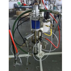 resin spray gun with chop system