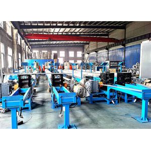 Wires Flattening And Gluing Brad Nail Making Machine Hydraulic Pressure