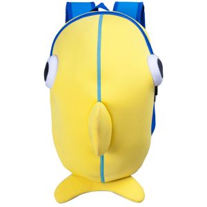 Wholesale Yellow Neoprene Waterproof Kids Character Backpacks For School from china suppliers