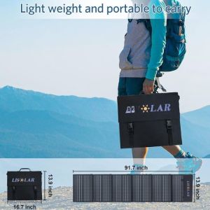 150W Foldable Solar Panel Kit Lightweight Waterproof Folding Solar Panel