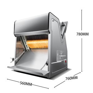 The Cutting Surface Is Fine And Flat Slicer Fully Automatic Bread Strip Slicing