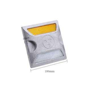 Roadway Safety Solar Road Stud Reflector Flashing Light for Highway