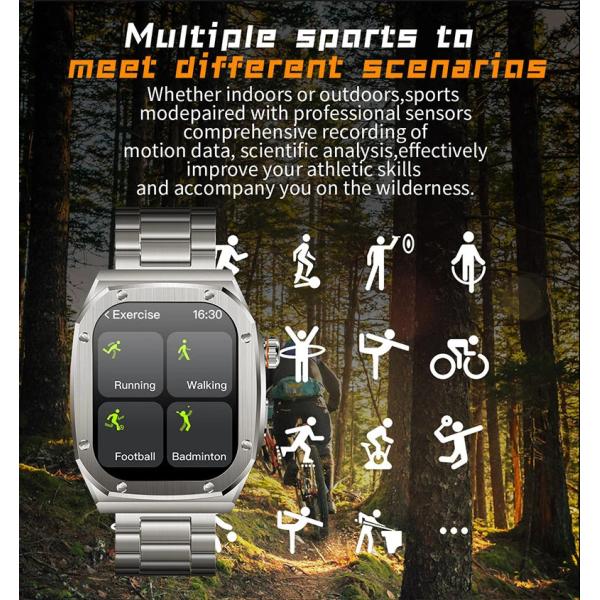 Z79 MAX Outdoor Smart Watch Sleep Blood Pressure Monitoring IP67 Waterproof