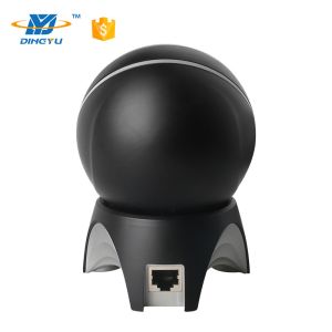 2D cmos black silk omnidirectional mini Desktop Barcode Scanner for supermarkets