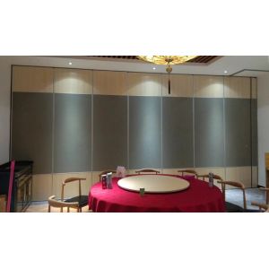 Wholesale 85mm Thickness Aluminum Frame Movable Partition Wall Systems For Restaurant from china suppliers