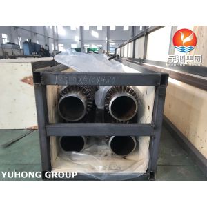 ASME SA335 P9 Chromium Molybdenum Alloy Studded Finned Tubes For High Temperatur
