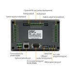 Analog Output Integrated 5 Inch HMI PLC Controller Fully Automatic Button