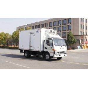 White Refrigeration 6wheels 4x2 Refrigerated Container Truck with Euro 6