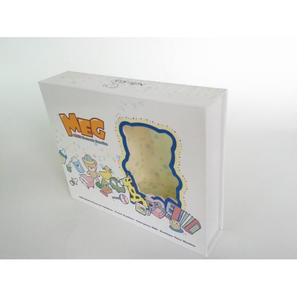 Coated Paper Electronics Packaging Box, Glossy Lamination Customized Rigid Gift