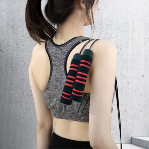 Adjustable Plastic PVC Speed Aerobic Jump Rope High Fitness Accessory for Home