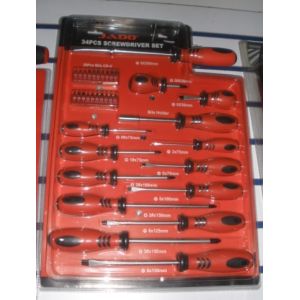 Wholesale 34 pcs screwdriver set ,with 20 pcs bits from china suppliers