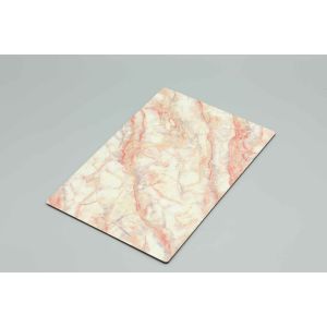 UV Resistant Easy Maintenance Waterproof Jazz White Marble Aluminum Composite