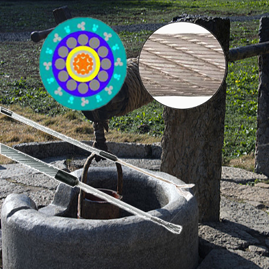 China Non-injection Seal Conductor Smooth Surface Wireline Environmentally Safe Conductor on sale