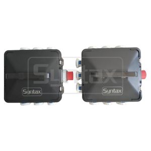 Syntax MP24 32A Portable Rubber Power Distro With RCBOs & MCBs Protection For