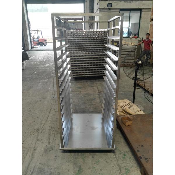 RK Bakeware China Foodservice NSF 15 Tiers Revent Oven Stainless Steel Baking Tray Trolley