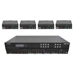 70m 4x4 4K Video Wall Controller 4x4 4K60Hz Seamless Matrix Multi Viewer