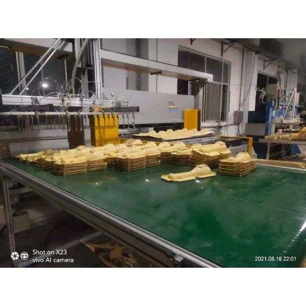 Plastic Bowl Hydraulic Die Cutting Machine With Mechanical Arm Magic Hand