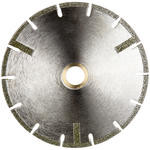 U - Slot Electroplated Diamond Cutting Blade Straight Protection Low Noise
